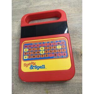 Vintage Texas Instruments Speak & Spell Educational Electronic Game Working